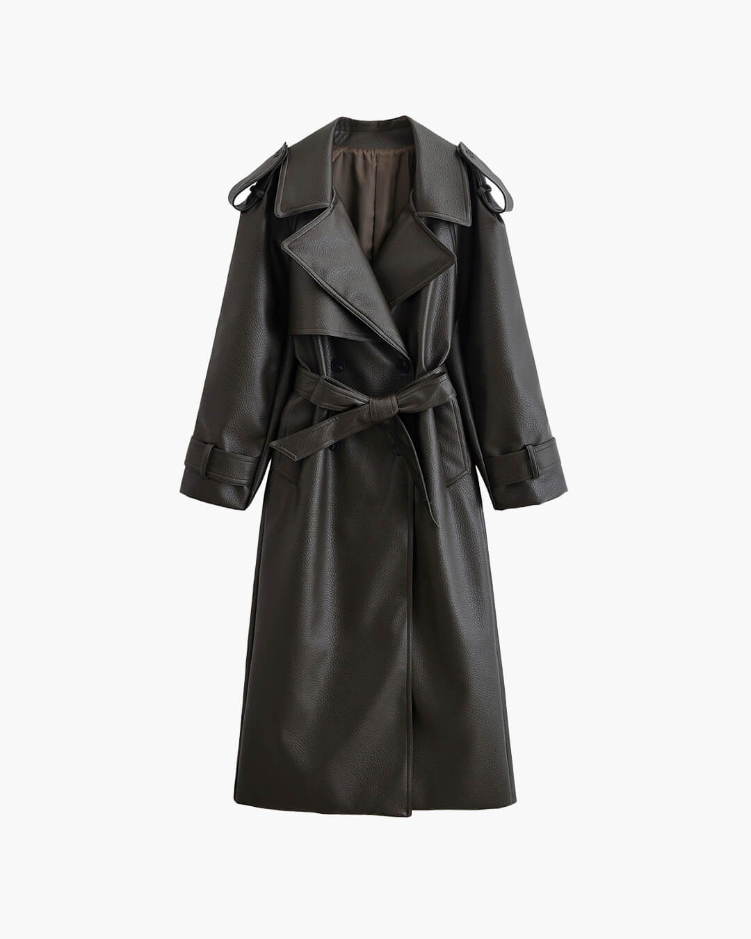 ZEYA - Dominique Long Leather Jacket