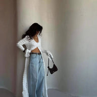 Sabrina hulstrikket cardigan