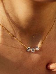 Elise Zirconia Necklace
