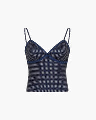 Ellaine Prikkete Crop Top