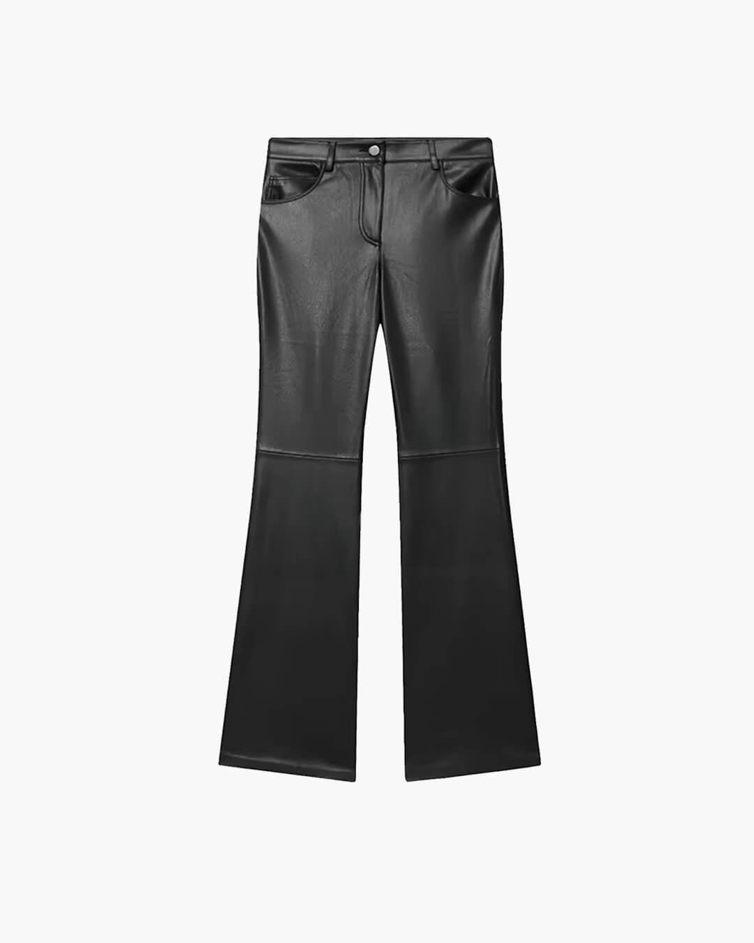 ZEYA - Eloise Faux Leather Flare Pants