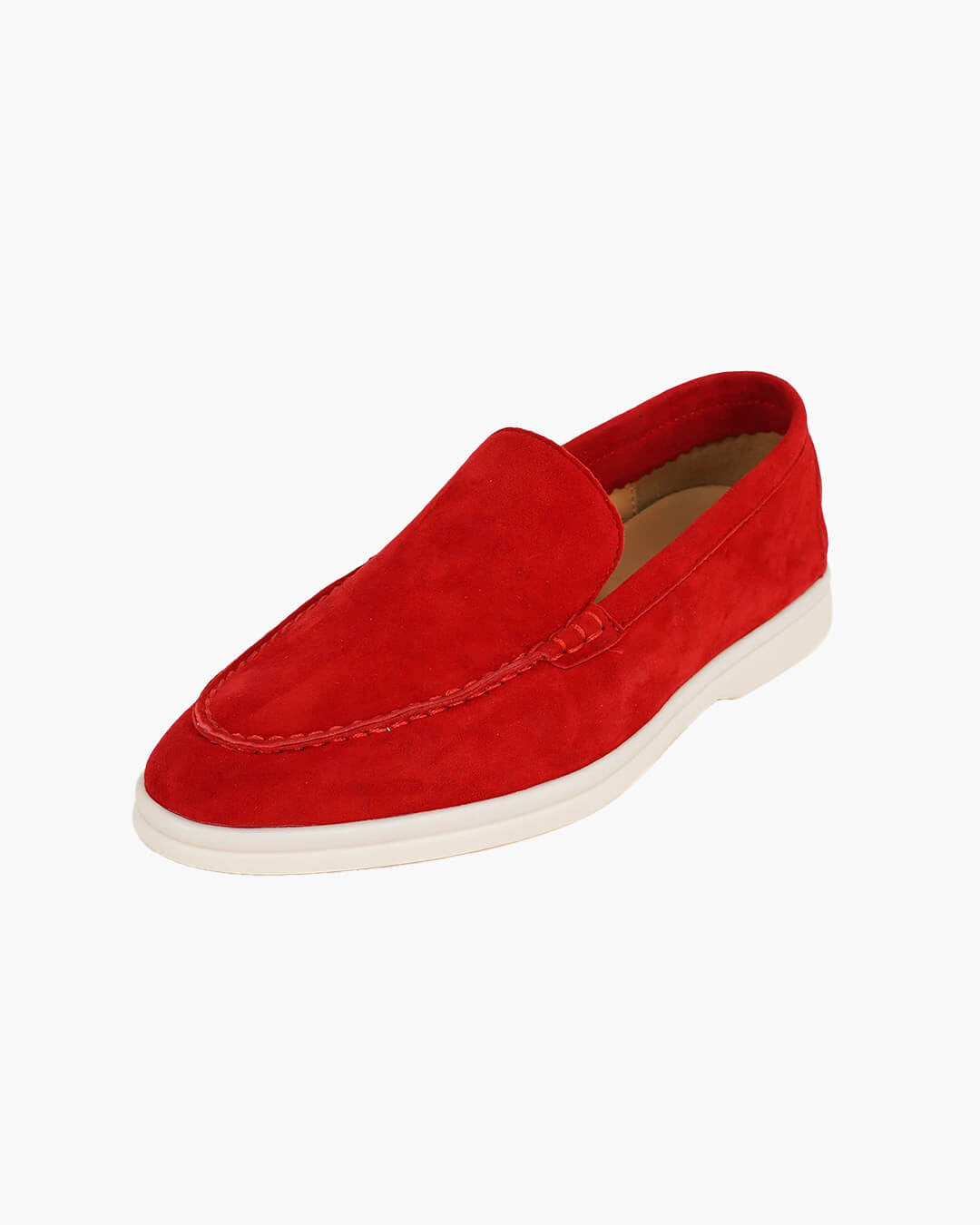 ZEYA - Elvira Suede Flat Moccasin Loafers