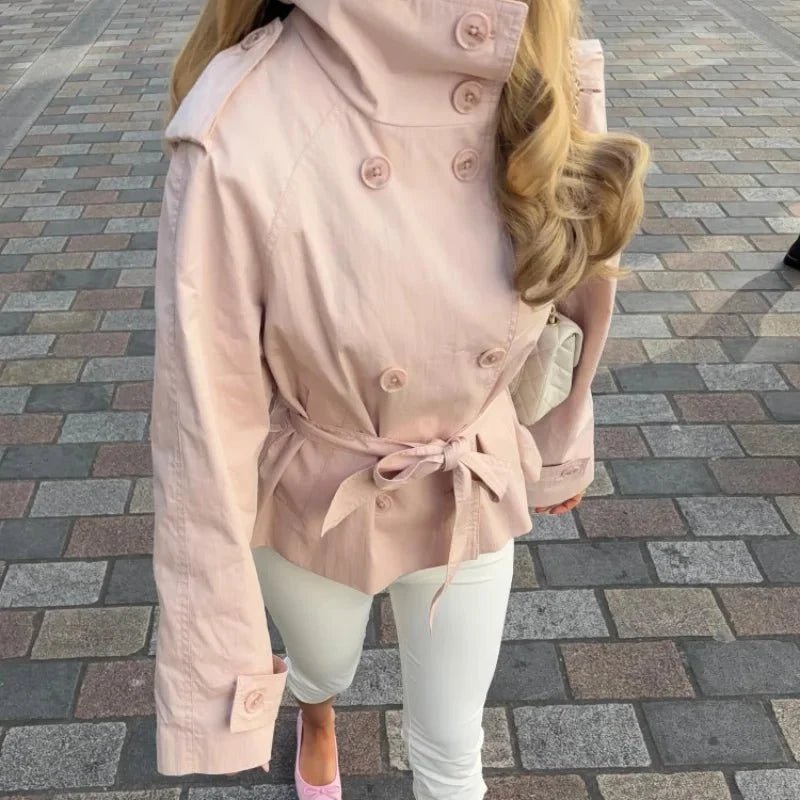 ZEYA - Emily Belted Trench Jacket