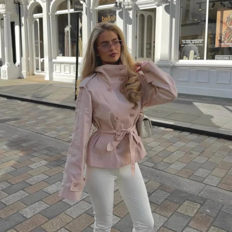 ZEYA - Emily Belted Trench Jacket