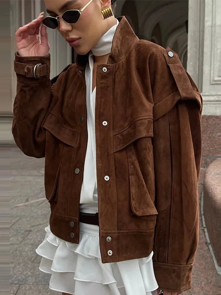 ZEYA - Esther Wide Shoulder Jacket