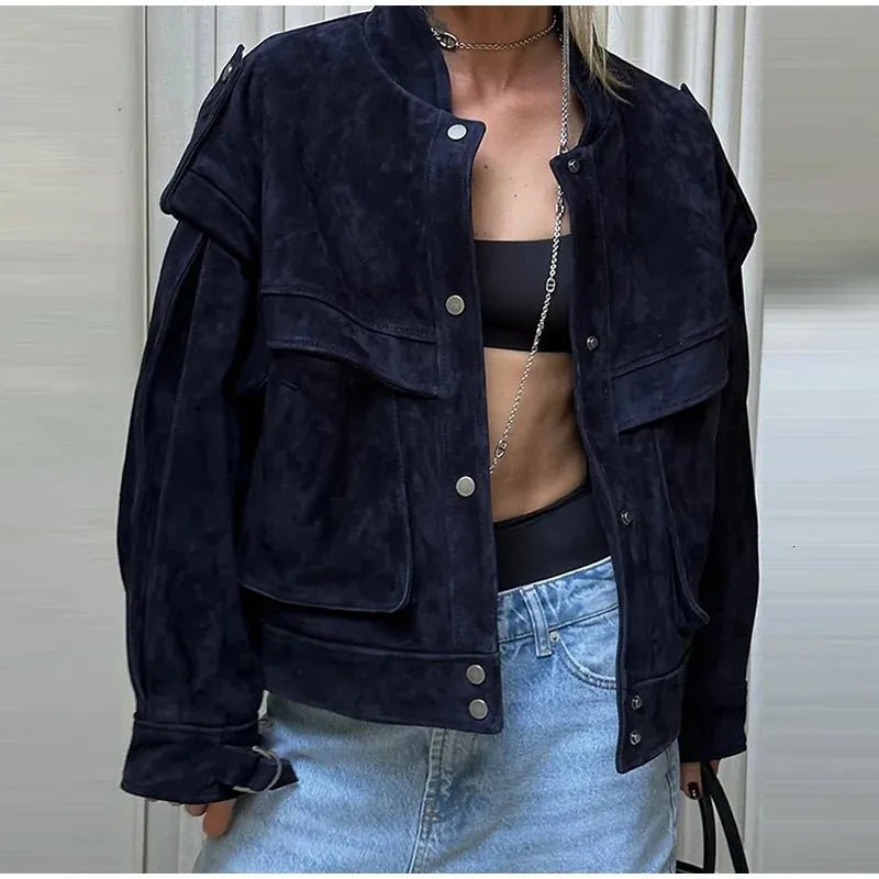 ZEYA - Esther Wide Shoulder Jacket