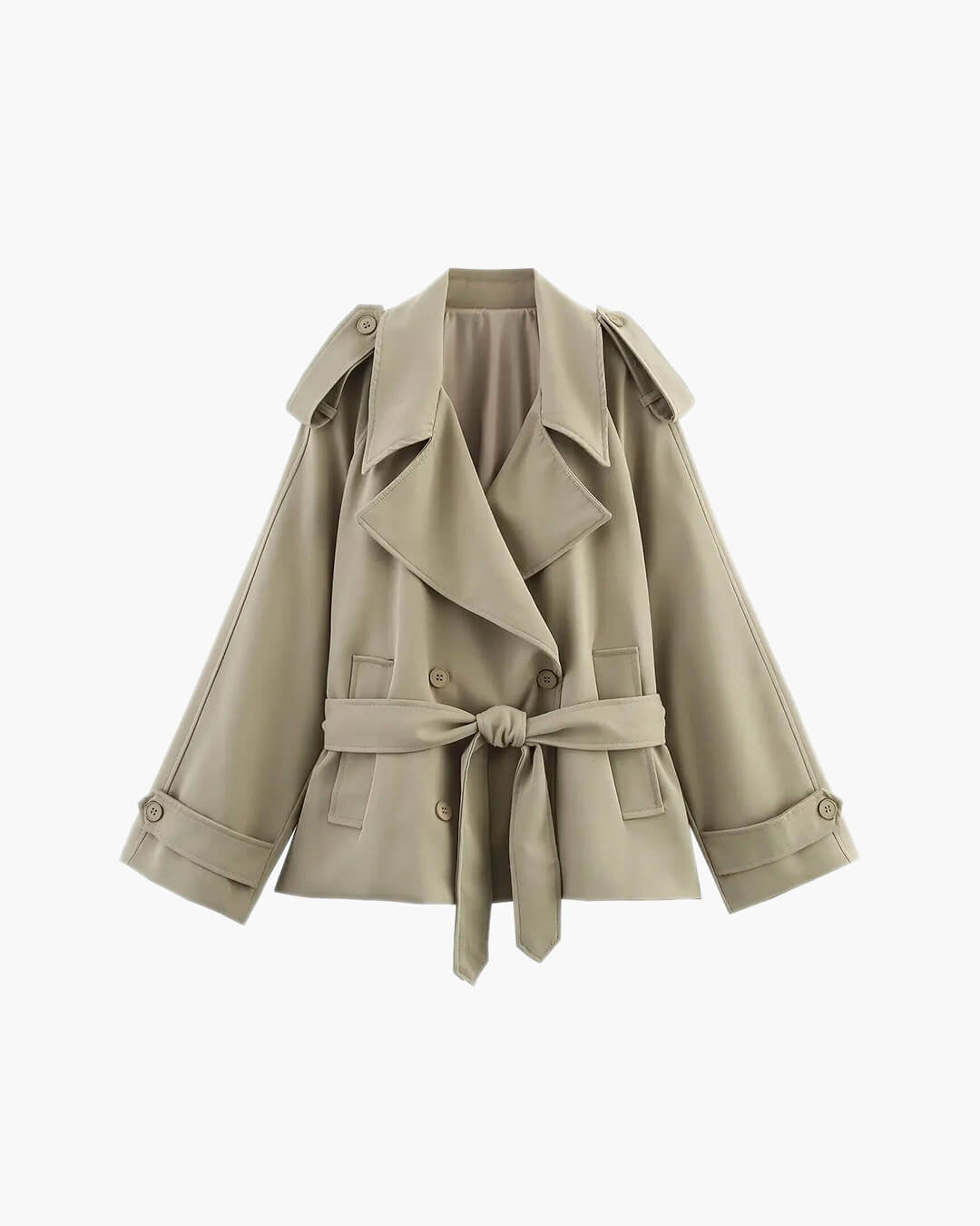 ZEYA - Fabienne Oversized Belted Trench Coat