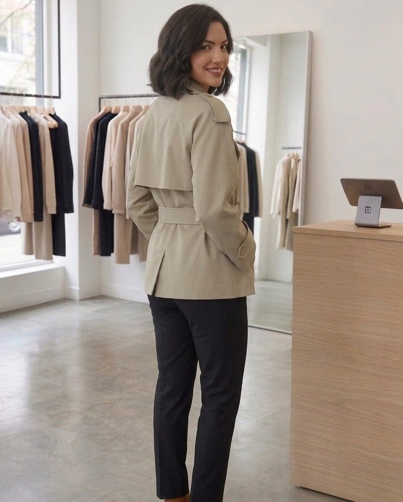 ZEYA - Fabienne Oversized Belted Trench Coat