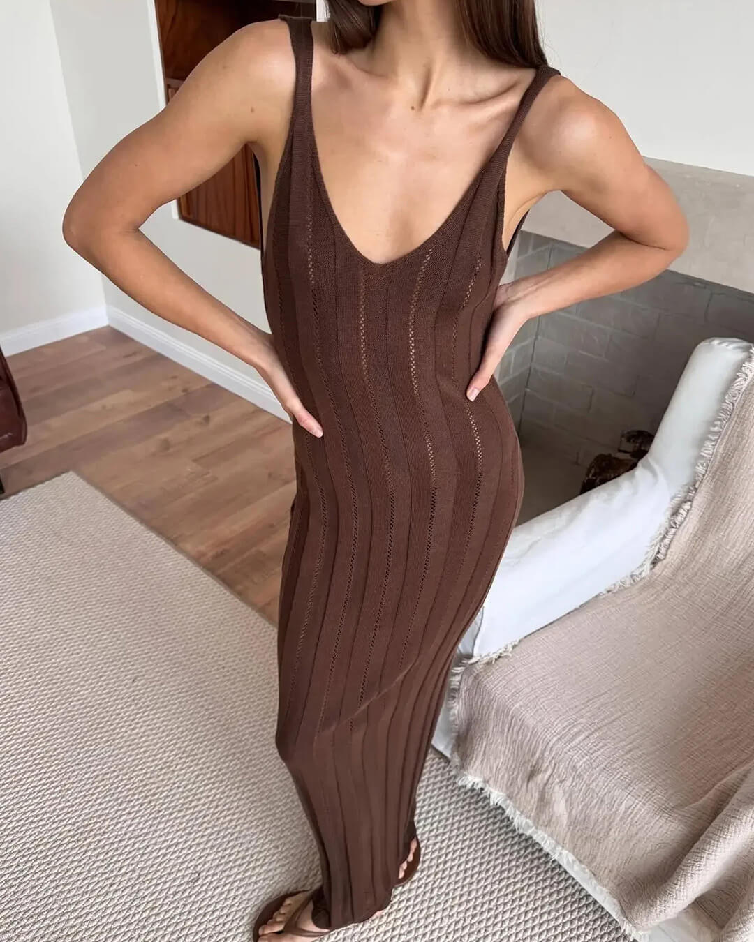 ZEYA - Fiona Backless Maxi Dress