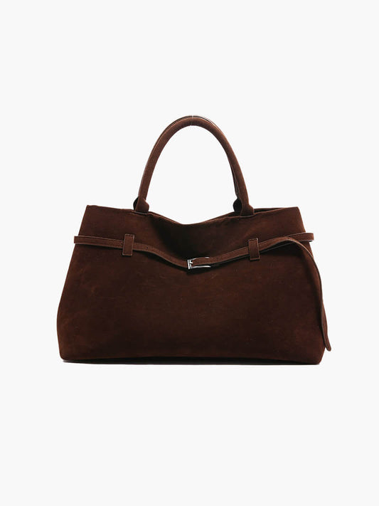 ZEYA - Fiona Suede Crossbody Bag