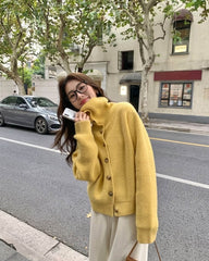Gloria oversized strikket cardigan