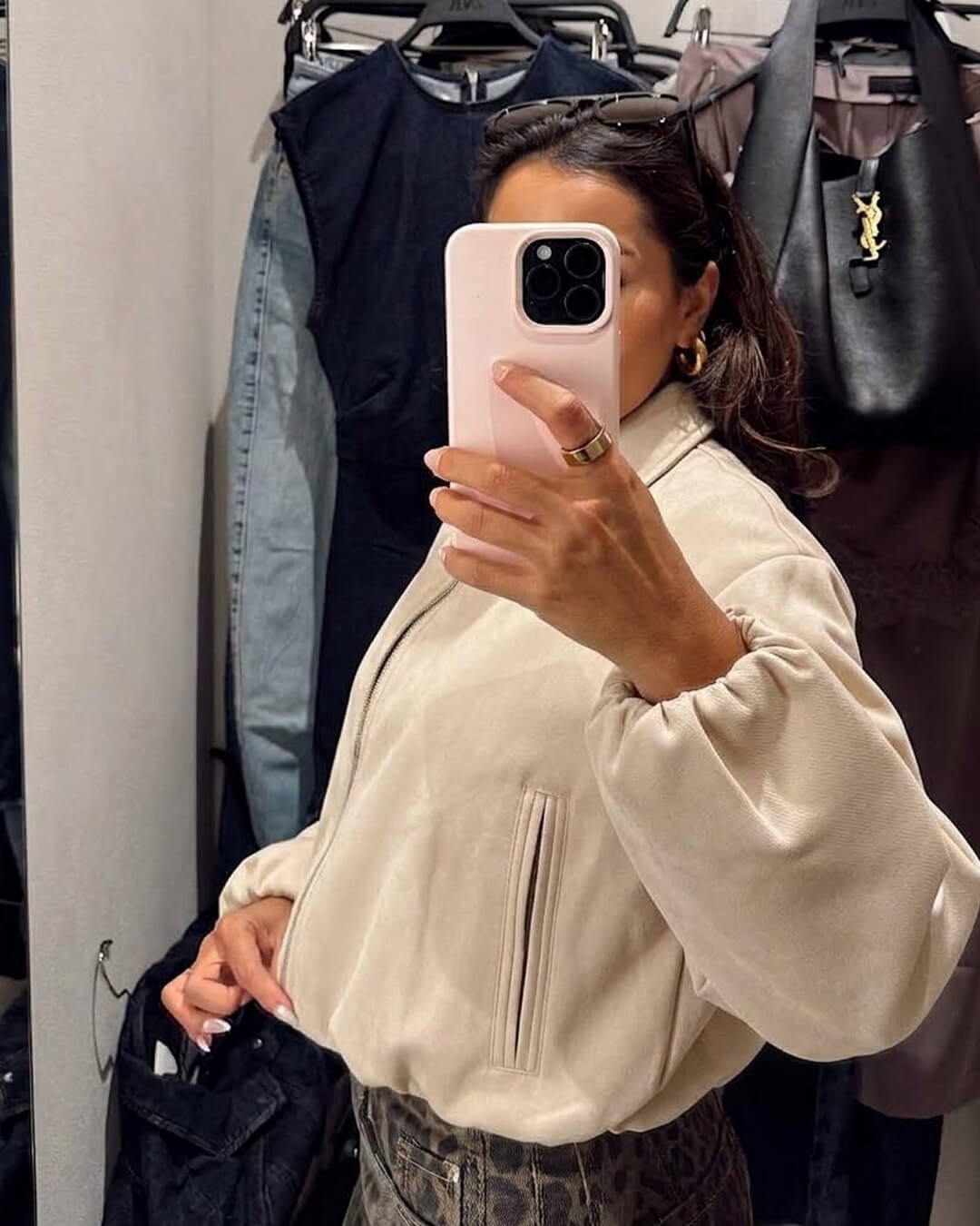 ZEYA - Hanna Puffed Bomber Jacket