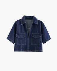 Ines Cropped Top og Skorts Sett