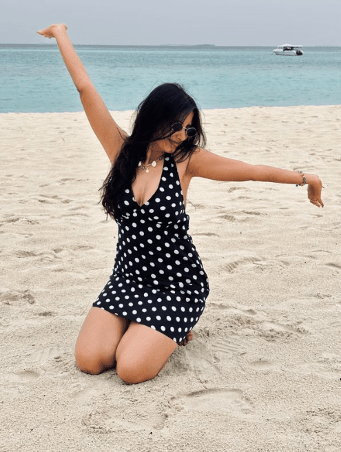 ZEYA - Isabel Backless Polka Dot Mini Dress