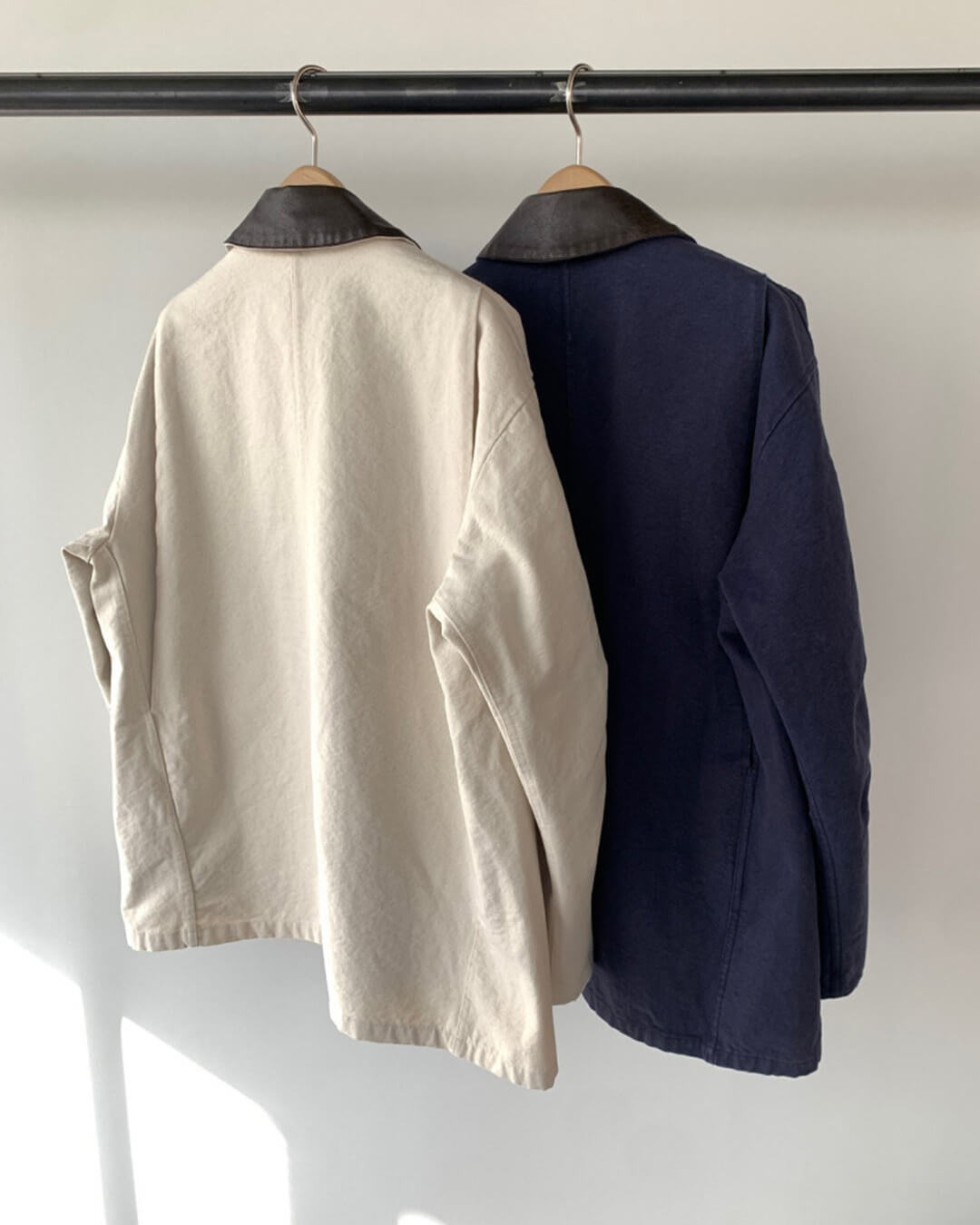 ZEYA - Jane Contrast Collar Utility Jacket