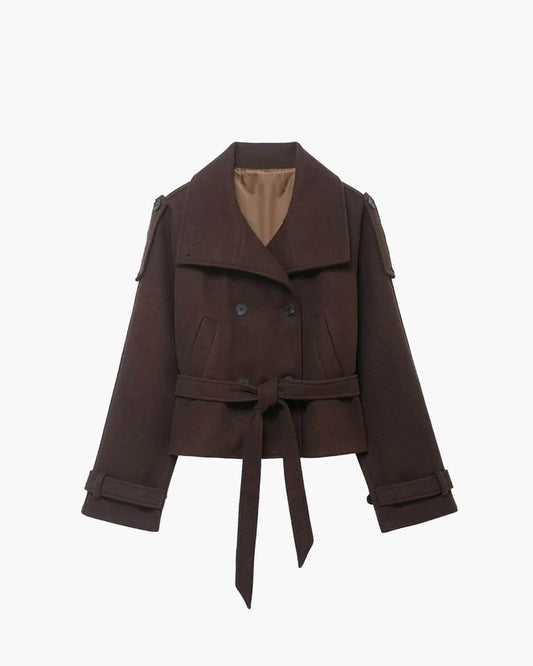 ZEYA - Julia High Collared Coat