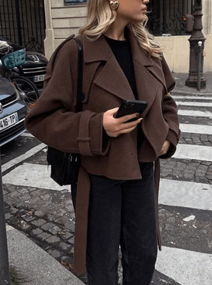 ZEYA - Julia High Collared Coat