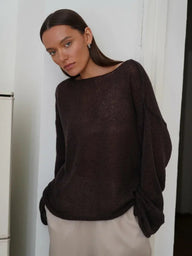 Katelyn Uthult Strikkegenser