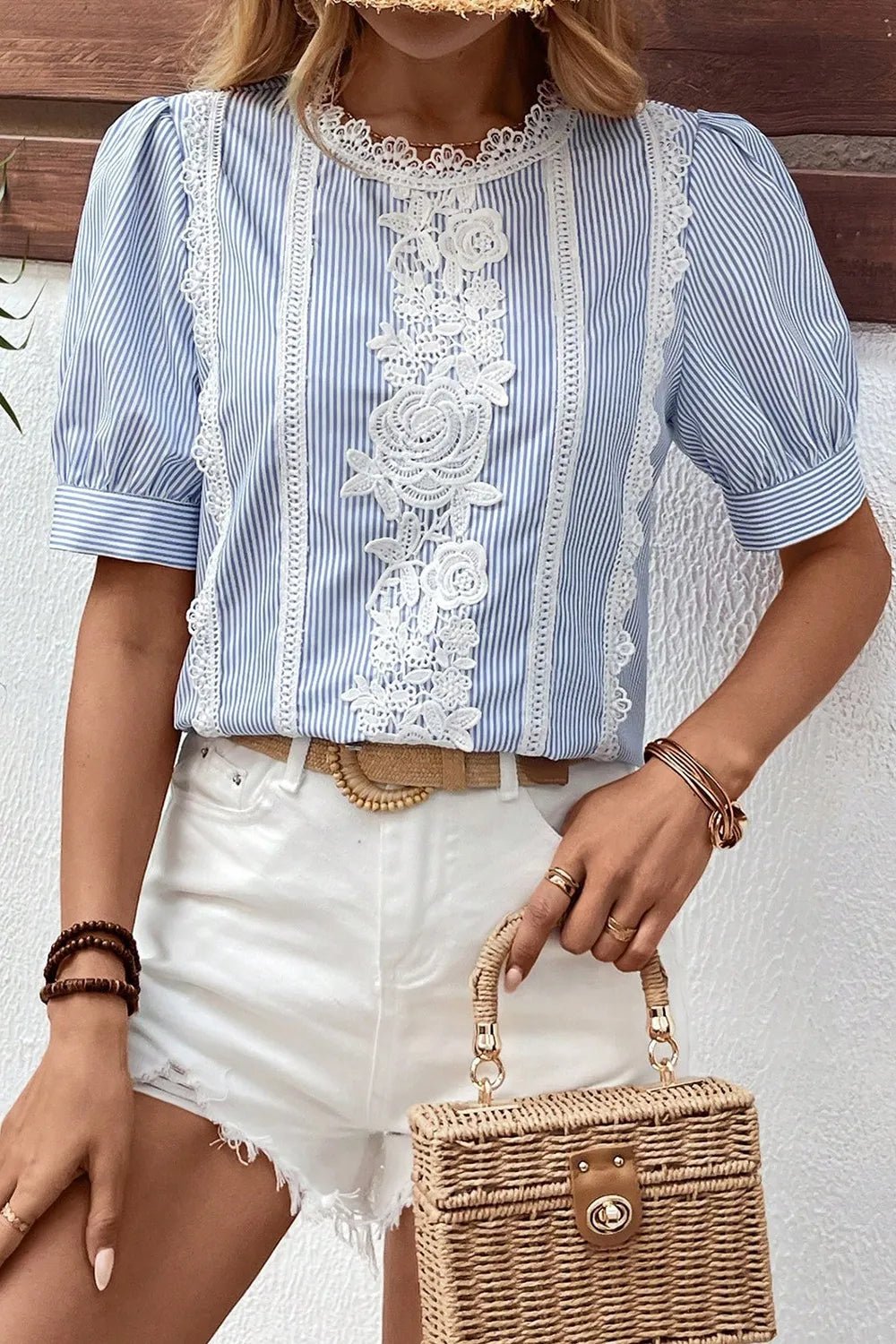 ZEYA - Lara Floral Embroidered Blouse