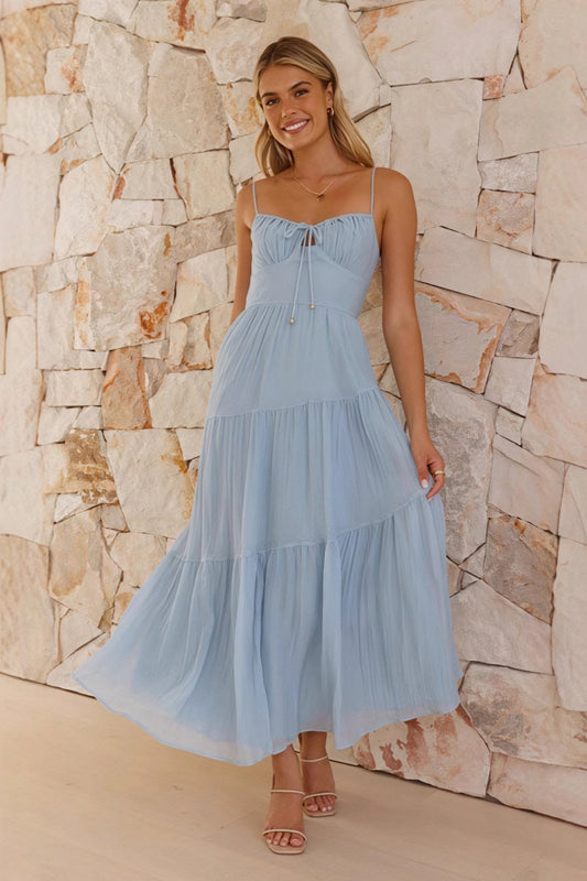 ZEYA - Lara Open Back Maxi Dress