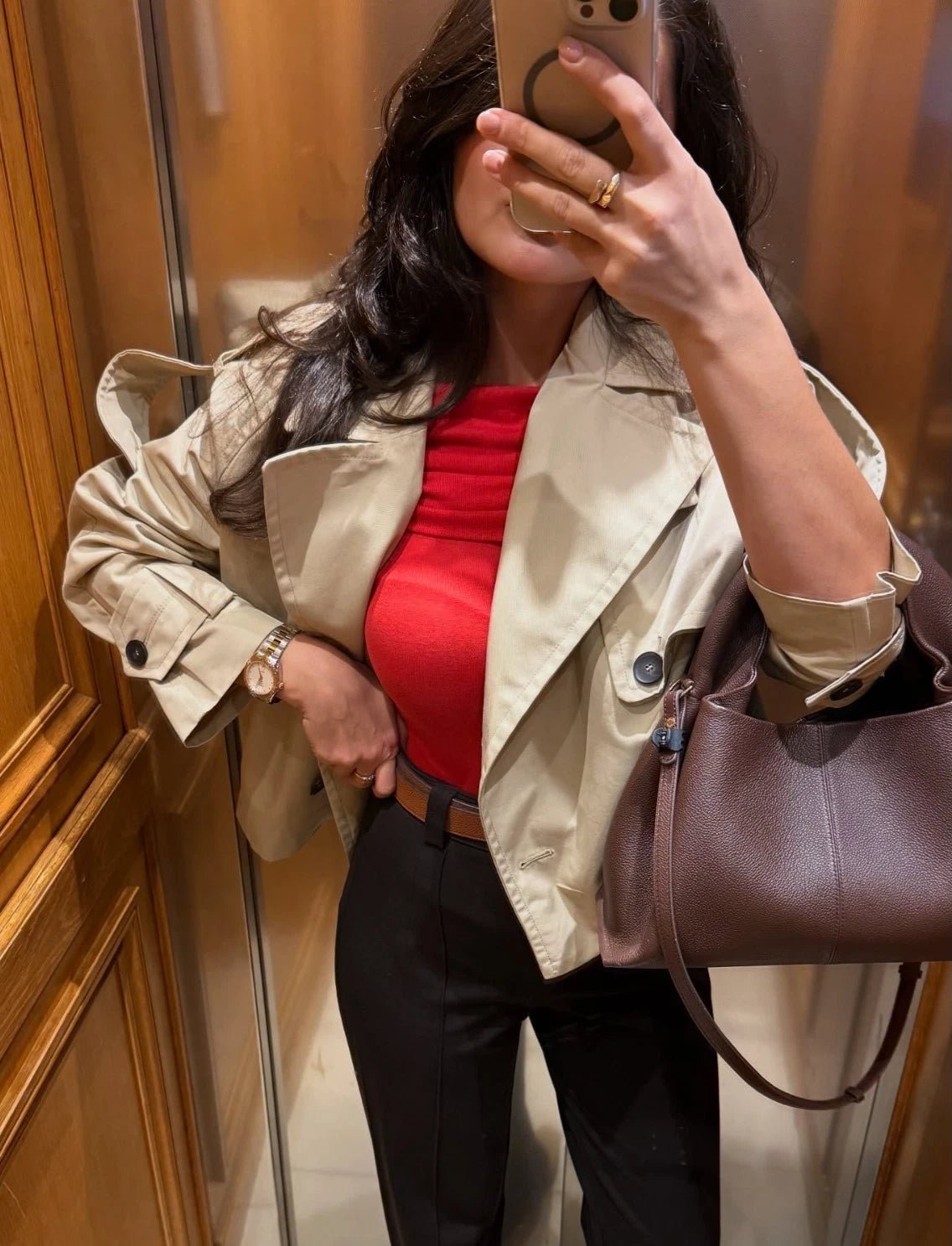 ZEYA - Lavinia Short Trench Coat