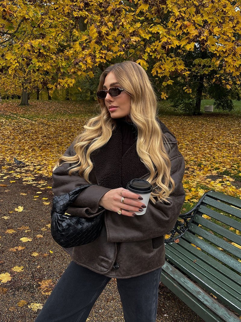 ZEYA - Lilly Faux Leather Jacket