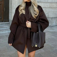 Mary belteinnpakket oversized kåpe