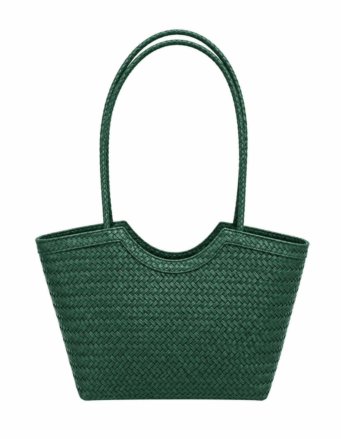 ZEYA - Mica Woven Faux Leather Bag
