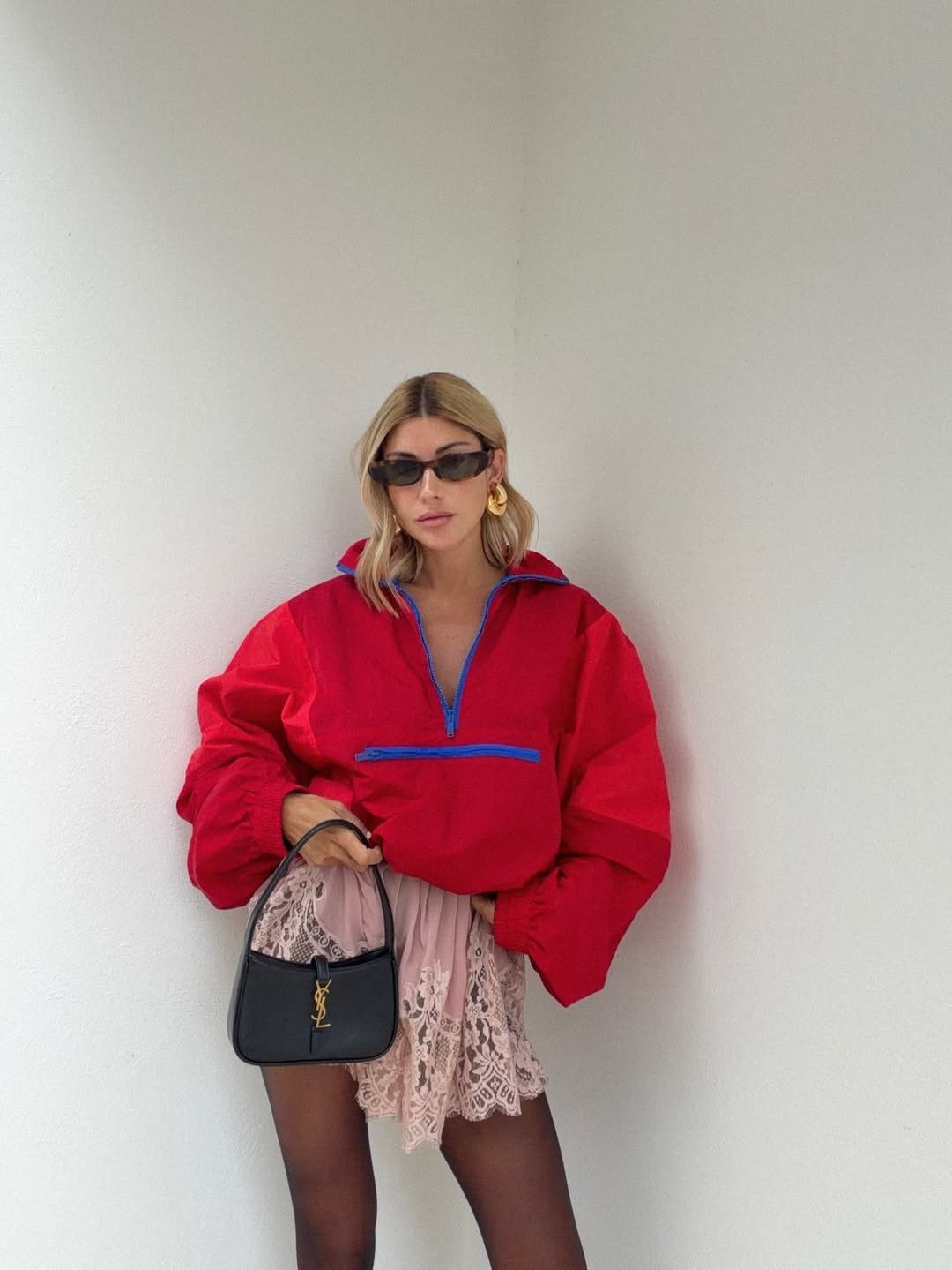 ZEYA - Miranda Half-Zip Windbreaker Jacket