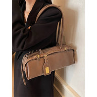 Nadia Faux Leather Shoulder Bag