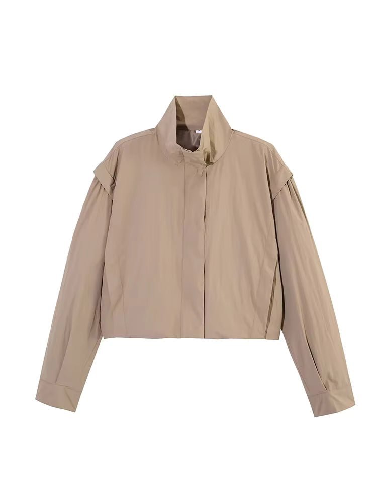 ZEYA - Natalie Cropped Windbreaker Jacket