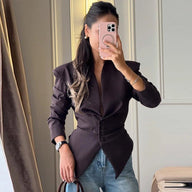 Patricia strukturert innsvinget blazer