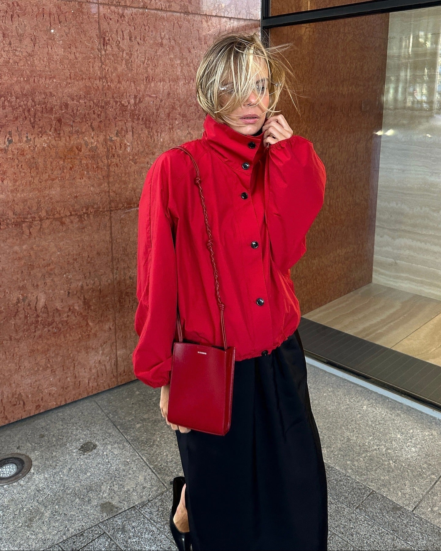 ZEYA - Polly High - Neck Bomber Jacket