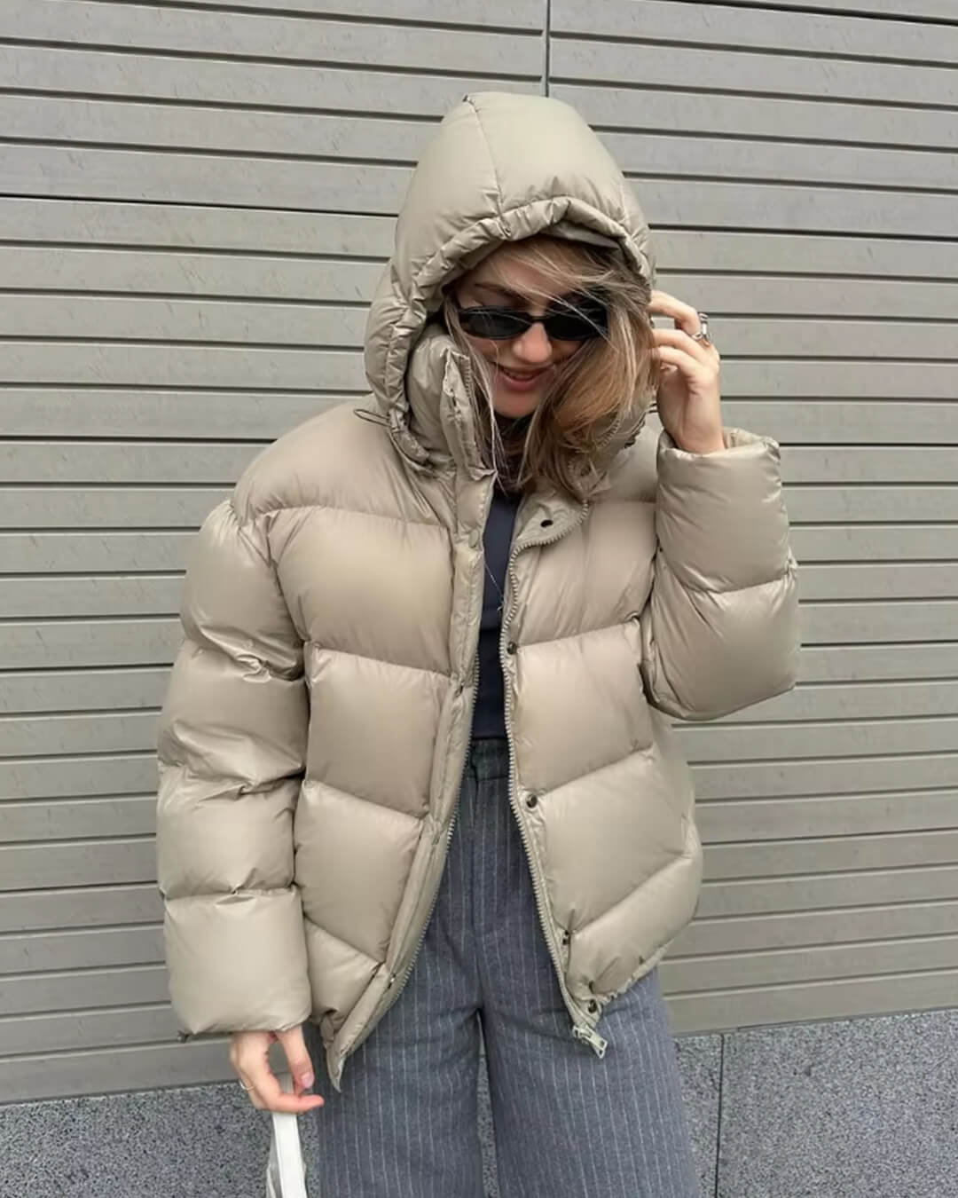 ZEYA - Priscilla Hooded Puffer Jacket