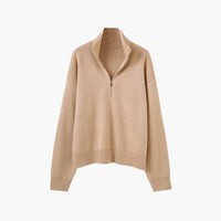 Sabrina Half-zip Strikkegenser