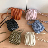 Sadie Pleated Mini Crossbody Bag