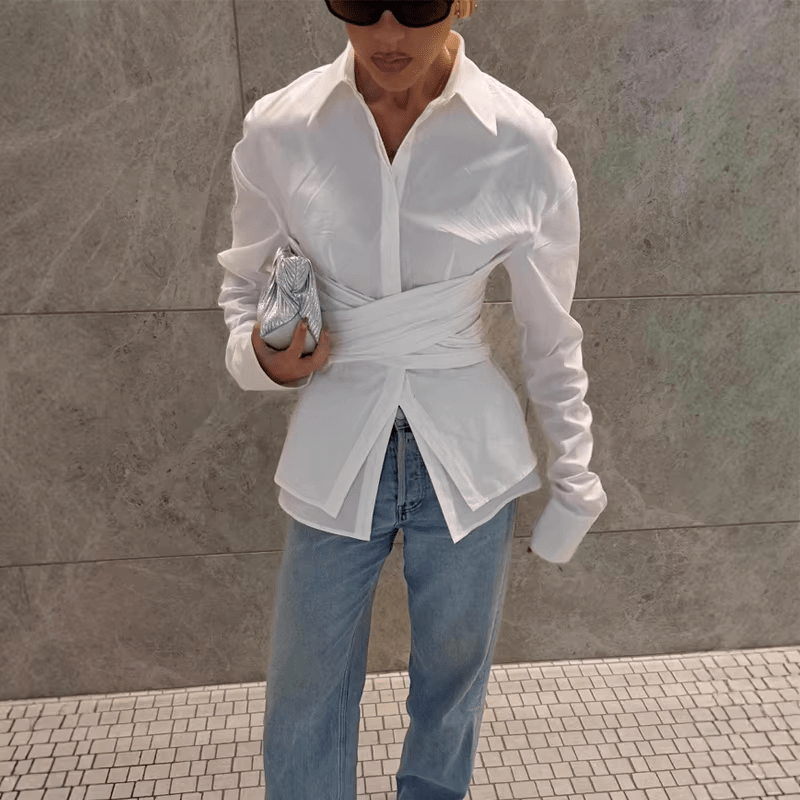 ZEYA - Sarah Wrap Blouse