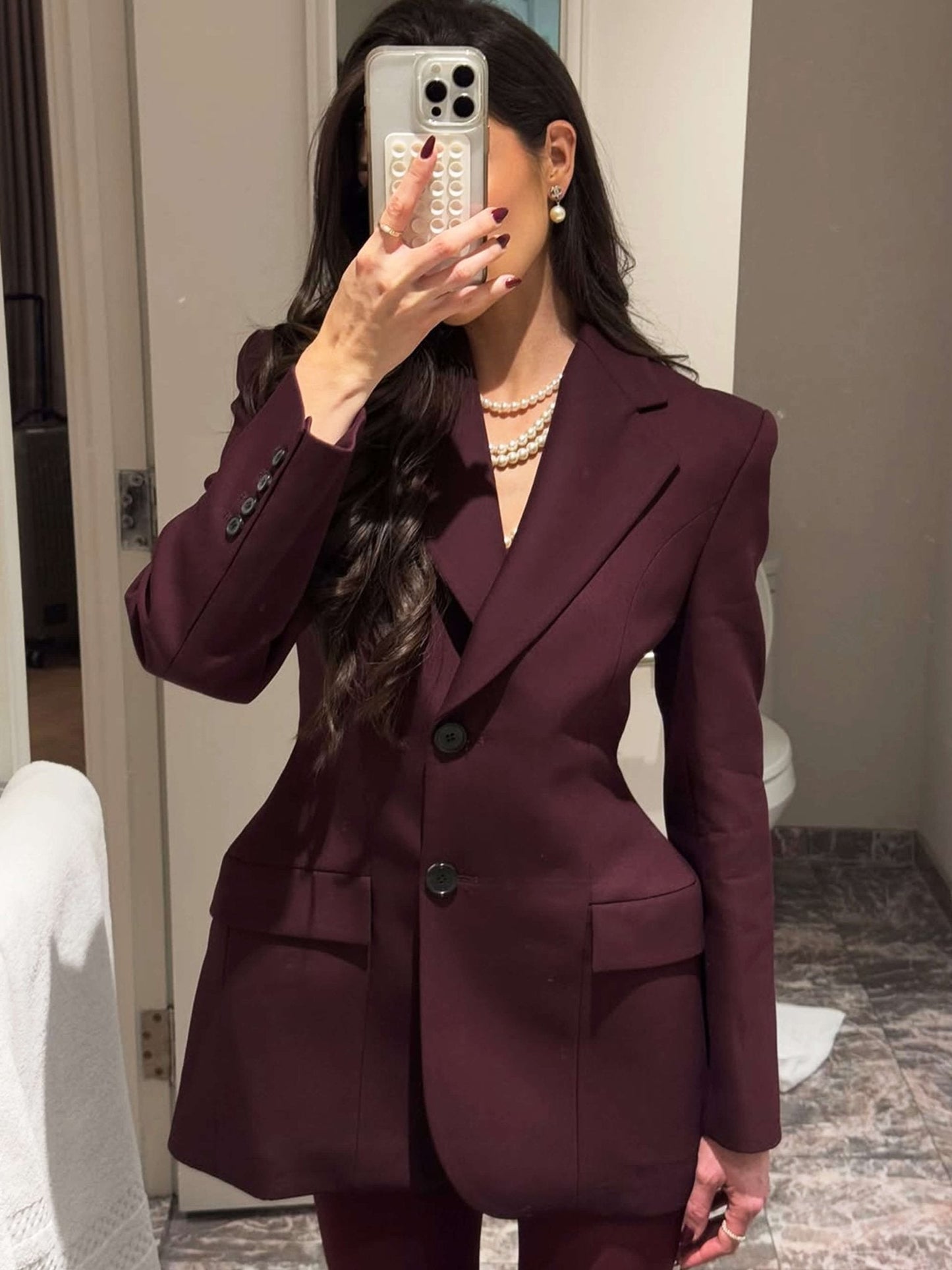 ZEYA - Sarrah Long Sleeve Blazer