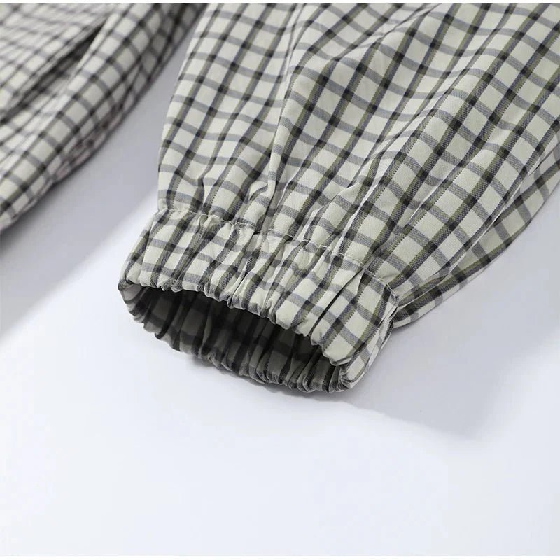 ZEYA - Scarlet Plaid Zip Jacket