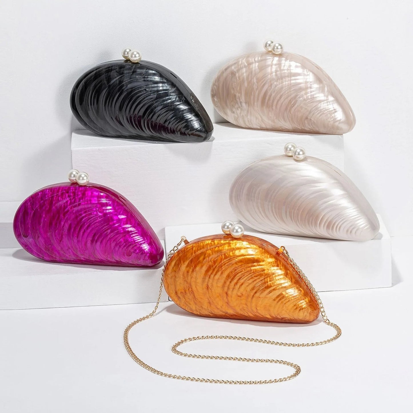 ZEYA - Sophia Shell Clutch