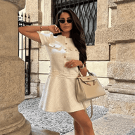 Tahlia smal passform sommerkjole