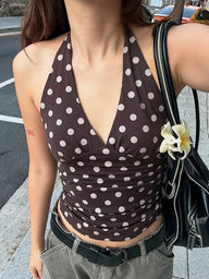 Tamsin Prikkete Halter-vest