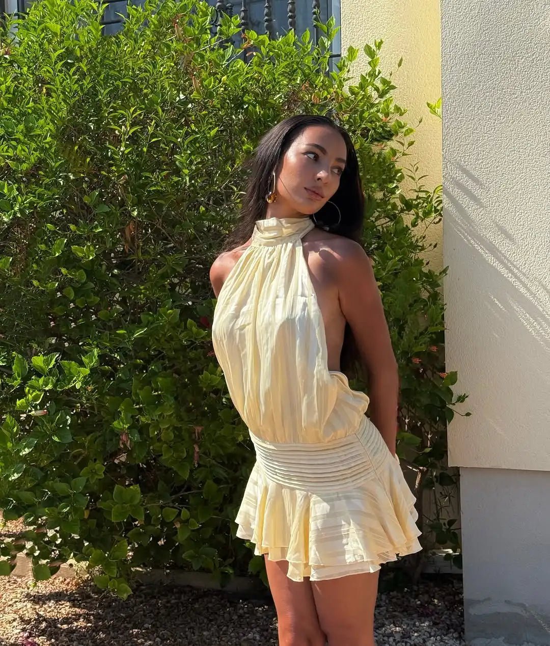 ZEYA - Tracey Backless Mini Dress