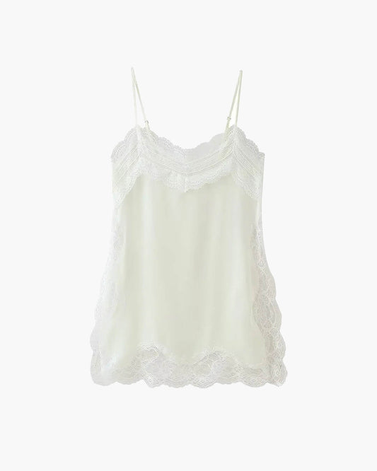 ZEYA - Valerie Lace Top with Side Slit