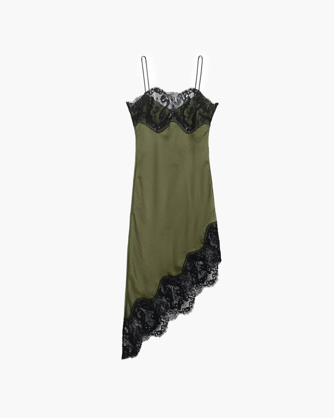 ZEYA - Vivienne Lace Satin Sling Dress